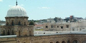 Patrimoine tunisien : mosquée Zitouna dans la médina de Tunis